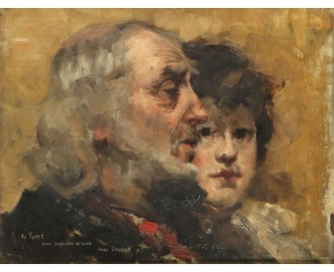Sir John Lavery RA, RSA, RHA (Irish, 1856-1941) Little Nell signed, inscribed and dated  To Pratt avec Beaucoup de love / Joh