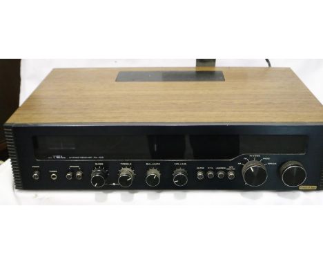 TEL stereo receiver RX402. All electrical items in this lot have been PAT tested for safety and have passed. This does not co