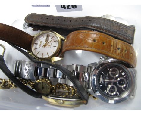 Citizen Crystron Quartz Gent's Wristwatch, Invicta, Timex Expedition, Lorus and Other Wristwatches.