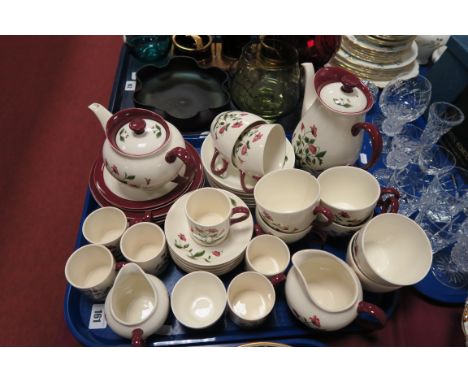 A Wedgwood 'Mayfield' Pattern Tea and Coffee Service:- One Tray