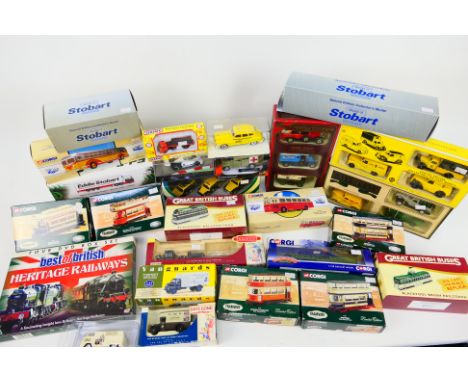 Atlas Editions - Corgi Classics - Classix -Others - A boxed collection of diecast model vehicles in several scales. Lot inclu