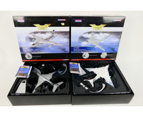 Corgi - Aviation Archive - 2 x boxed limited edition aircraft in 1:144 scale, Handley Page Victor B2 # AA31605 and Vickers Va