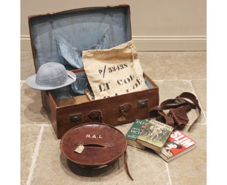 WORLD WAR II INTEREST: A collection of World War II army officer's equipment belonging to Lieutenant Colonel Harry Adrian Loe