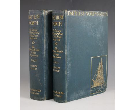 Nansen (Fridtjof), FARTHEST NORTH, BEING THE RECORD OF A VOYAGE OF EXPLORATION OF THE SHIP FRAM 1893-96 AND OF A FIFTEEN MONT