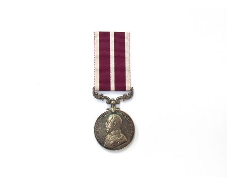 A George V Army Meritorious Service Medal (MSM) named to P-10163 PTE. L. CPL - S.S. BIRCH. M.M.P., George V A-swivel type, th