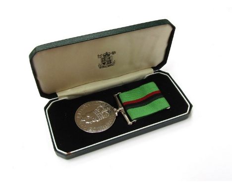 A Royal Ulster Constabulary Service Medal (1982) named to R/CONST W I WILSON