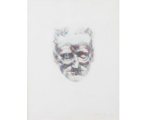 Louis le Brocquy HRHA (1916-2012)A study towards an image of James JoyceLithograph, 56 x 43cm (22 x 17")Edition 46/75Signed a