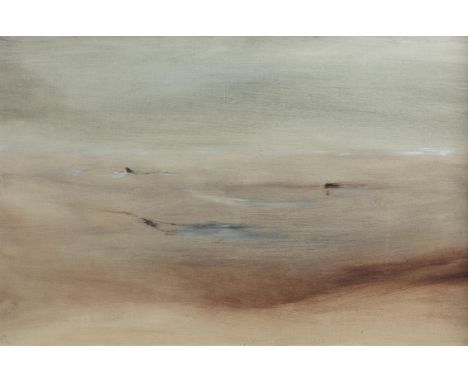 Gerald Davis (1938-2005)Morning Seascape Oil on canvas board, 29.5 x 45cm (11½ x 17¾'')Signed