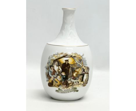 A Royal Worcester Charles Mackinlay and Company Limited Scotch Whiskey bottle. 21cm