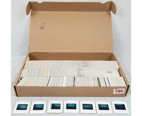 Over 500 35mm Aircraft Projector Slides. All slides are in order and have notes written on them. A Collectors dream! 1960s to