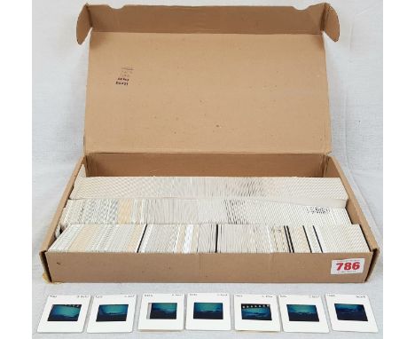 Over 500 35mm Aircraft Projector Slides. All slides are in order and have notes written on them. A Collectors dream! 1960s to