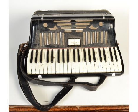 A Gaudini piano accordion.