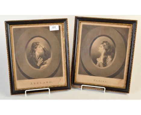 A pair of 18th century portrait engravings by Gardner after Watson.