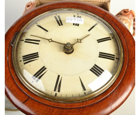 A continental wall clock. 