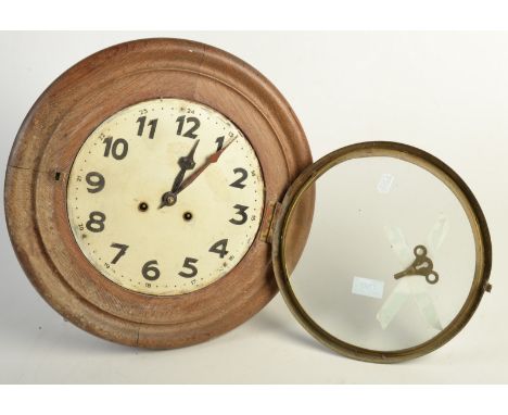 A wall clock.