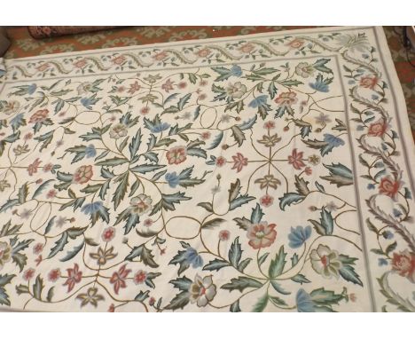 An Aubusson style needlepoint carpet, 410 x 295cm.