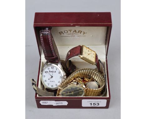 Vintage watches to include Oris Exila and Rotary 