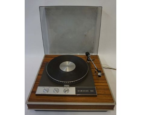 A Garrard 401 Transcriptor TurntableThe 401 was launched in 1964 after great success of the 301 model, a re-styling of the 30