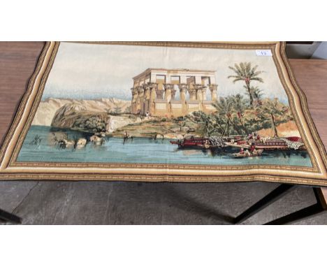  Sale Item:    WALL HANGING APPROX 99x62 CMS   Vat Status:   No Vat   Buyers Premium:  This lot is subject to a Buyers Premiu