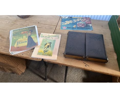  Sale Item:    2 BOXES ASSORTED BOOKS PRINTS CUT OUT MODELS PHOTO ALBUM (AF)  Vat Status:   No Vat   Buyers Premium:  This lo