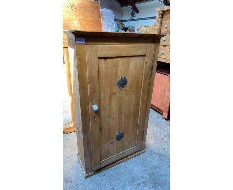 Sale Item:    PINE LARDER CUPBOARD (AF)   Vat Status:   No Vat   Buyers Premium:  This lot is subject to a Buyers Premium of