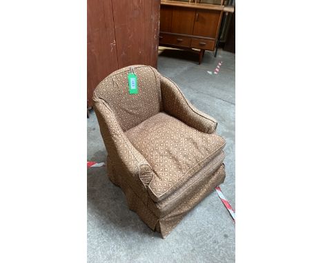  Sale Item:    SMALL EASY CHAIR (AF)   Vat Status:   No Vat   Buyers Premium:  This lot is subject to a Buyers Premium of 15%