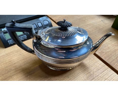  Sale Item:    SILVER PRESENTATION TEAPOT (AF)   Vat Status:   No Vat   Buyers Premium:  This lot is subject to a Buyers Prem