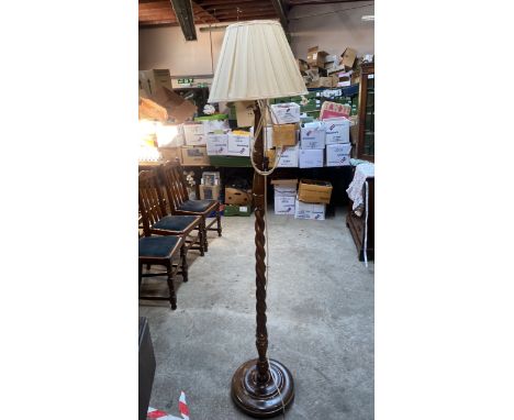  Sale Item:    BARLEY TWIST STANDARD LAMP   Vat Status:   No Vat   Buyers Premium:  This lot is subject to a Buyers Premium o
