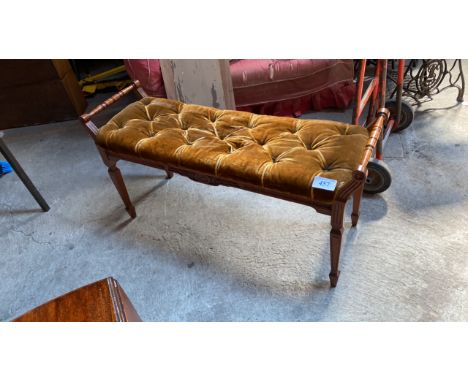  Sale Item:    WINDOW STOOL   Vat Status:   No Vat   Buyers Premium:  This lot is subject to a Buyers Premium of 15% + Vat @ 