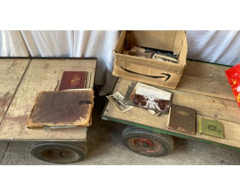  Sale Item:    BOX PHOTO ALBUMS PHOTOS ETC (AF)   Vat Status:   No Vat   Buyers Premium:  This lot is subject to a Buyers Pre