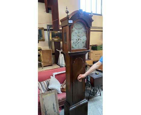  Sale Item:    OAK CASED G F CLOCK DUNCAN OLDMELDRUM (AF)  Vat Status:   No Vat   Buyers Premium:  This lot is subject to a B