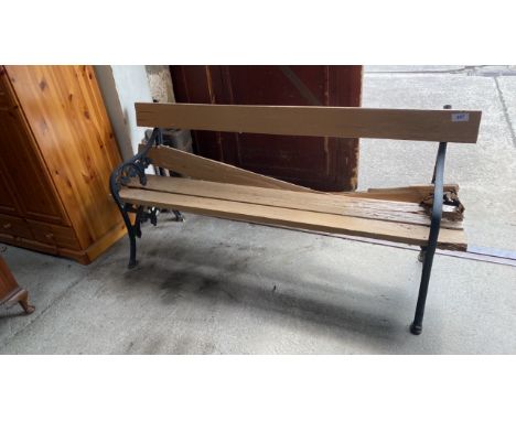  Sale Item:    GARDEN BENCH (AF)   Vat Status:   No Vat   Buyers Premium:  This lot is subject to a Buyers Premium of 15% + V