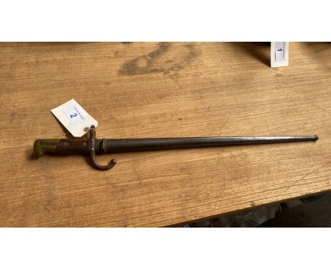  Sale Item:    BAYONET-78384   Vat Status:   No Vat   Buyers Premium:  This lot is subject to a Buyers Premium of 15% + Vat @