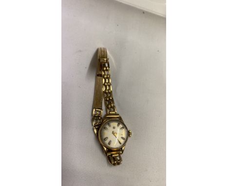  Sale Item:    OMEGA LADIES WATCH- NO CERTIFICATE OF AUTHENTICATION  Vat Status:   No Vat   Buyers Premium:  This lot is subj