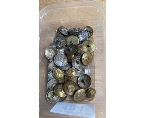  Sale Item:    BOX MILITARY BUTTONS   Vat Status:   No Vat   Buyers Premium:  This lot is subject to a Buyers Premium of 15% 