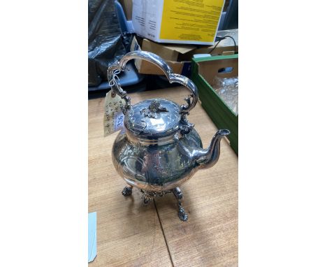  Sale Item:    SPIRIT KETTLE   Vat Status:   No Vat   Buyers Premium:  This lot is subject to a Buyers Premium of 15% + Vat @