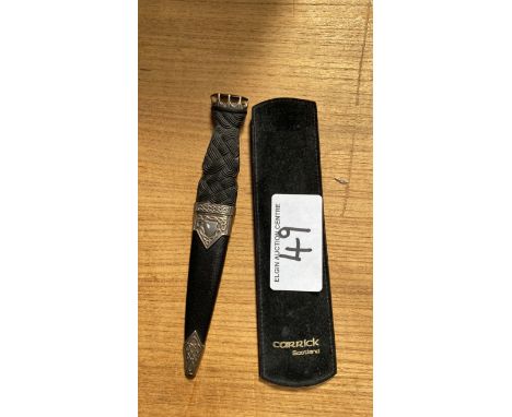  Sale Item:    SILVER SGIAN DUBH- EDINBURGH   Vat Status:   No Vat   Buyers Premium:  This lot is subject to a Buyers Premium