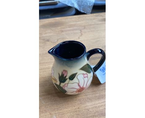  Sale Item:    HIBISCUS MOON MOORCROFT JUG 12 CMS TALL  Vat Status:   No Vat   Buyers Premium:  This lot is subject to a Buye