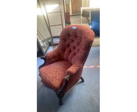  Sale Item:    LADIES PARLOUR CHAIR (AF)   Vat Status:   No Vat   Buyers Premium:  This lot is subject to a Buyers Premium of