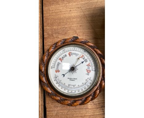  Sale Item:    ROUND BAROMETER   Vat Status:   No Vat   Buyers Premium:  This lot is subject to a Buyers Premium of 15% + Vat