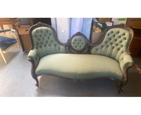 Sale Item:    EDWARDIAN PARLOUR SOFA (AF)   Vat Status:   No Vat   Buyers Premium:  This lot is subject to a Buyers Premium 