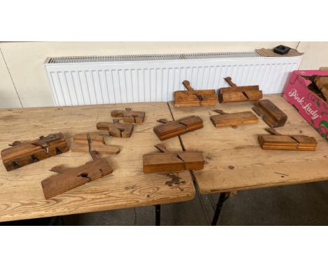  Sale Item:    2 BOXES WOODEN PLANES (AF)   Vat Status:   No Vat   Buyers Premium:  This lot is subject to a Buyers Premium o