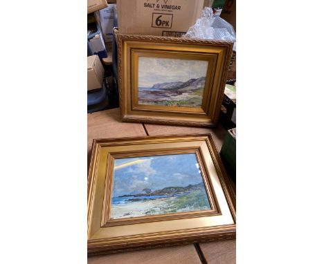  Sale Item:    2 W C PAINTINGS SEASCAPES (AF)   Vat Status:   No Vat   Buyers Premium:  This lot is subject to a Buyers Premi
