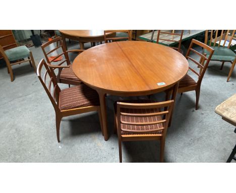  Sale Item:    MCINTOSH DINING TABLE &amp; 6 CHAIRS (AF)  Vat Status:   No Vat   Buyers Premium:  This lot is subject to a Bu