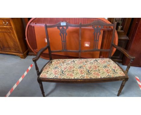  Sale Item:    PARLOUR SOFA (AF)   Vat Status:   No Vat   Buyers Premium:  This lot is subject to a Buyers Premium of 15% + V
