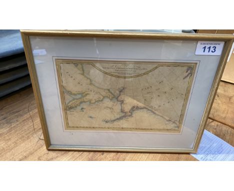  Sale Item:    FRAMED CHART-COASTS OF AMERICA &amp; ASIA  Vat Status:   No Vat   Buyers Premium:  This lot is subject to a Bu