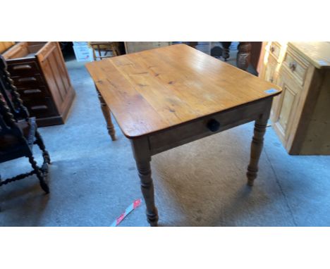  Sale Item:    PINE KITCHEN TABLE (AF)   Vat Status:   No Vat   Buyers Premium:  This lot is subject to a Buyers Premium of 1