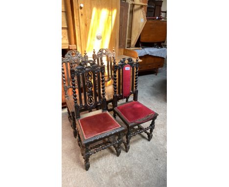  Sale Item:    4 OAK DINING ROOM CHAIRS (AF)   Vat Status:   No Vat   Buyers Premium:  This lot is subject to a Buyers Premiu