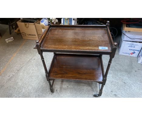  Sale Item:    2 TIER TEA TROLLEY (AF)   Vat Status:   No Vat   Buyers Premium:  This lot is subject to a Buyers Premium of 1