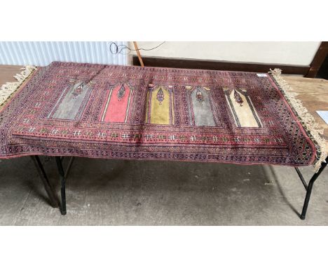  Sale Item:    RUG APPROX 77x155 CMS (AF)   Vat Status:   No Vat   Buyers Premium:  This lot is subject to a Buyers Premium o